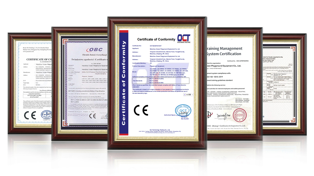 Safety Certification of Ocean Amusement Equipment